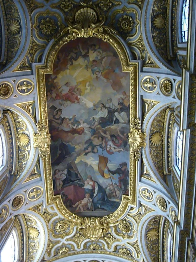 Apoteosi di san Luigi - Chiesa di san luigi dei Francesi, Roma